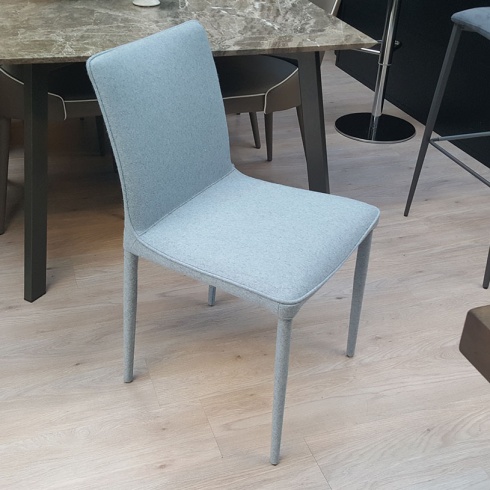 Ex-Display: Otto Dining Chair in Blue Wool