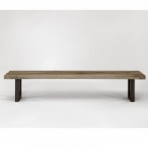 Treviso Solid Wood & Metal Dining Bench £1,200.00