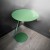 Ex-Display: Pluto Serving Table in Grass Green Matt Lacquer