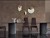 Ex-Display: MM Lampadari Moonlight Pendant Ceiling Lights in Brushed Brass