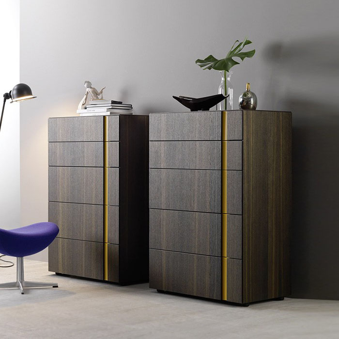 Muse Modern Tallboy Chest Of Drawers
